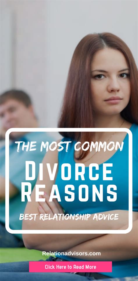Most Common Reasons For Divorce Relationadvisors Divorce Advice Reasons For Divorce