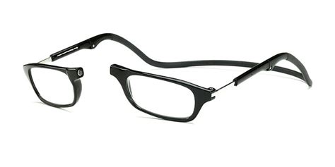 Clic Compact Reading Glasses In Black Frame With Black Headband Black Headband Reading