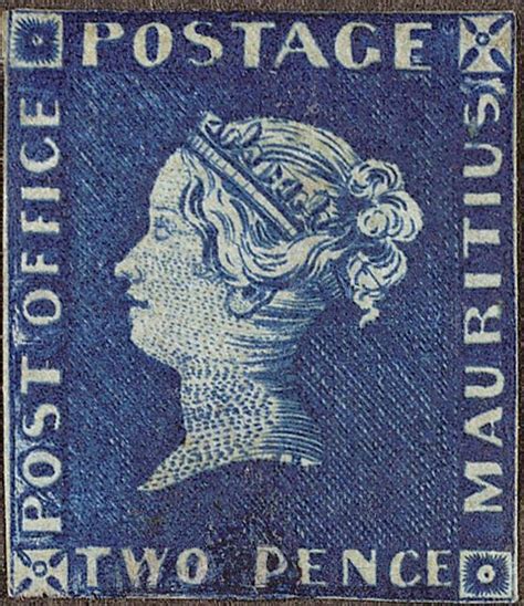 World Of Philately Mauritius 1847 Post Office 1d And