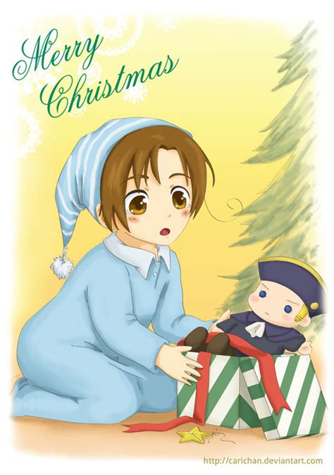 Aph Merry Christmas By Carichan On Deviantart