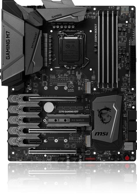 Msi Z270 Gaming M7 Slicrossfire Atx Motherboard Ln77631 911 7a57 01s