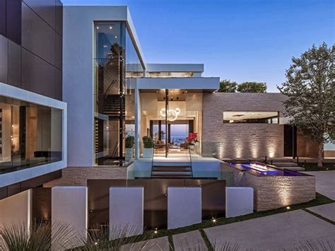 Perfect Modern Mansion In Beverly Hills Architectural Drawing Awesome