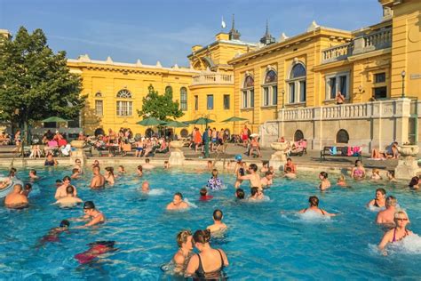 Soaking In The Thermal Baths Of Budapest Hungary Ever