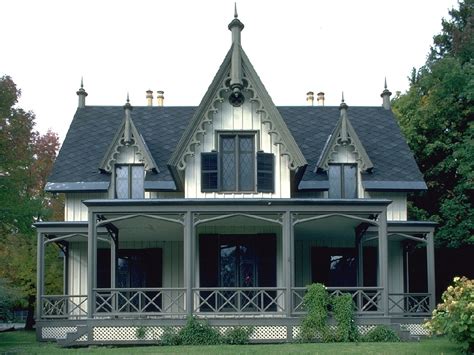 New 15 Victorian Gothic Revival House Plans