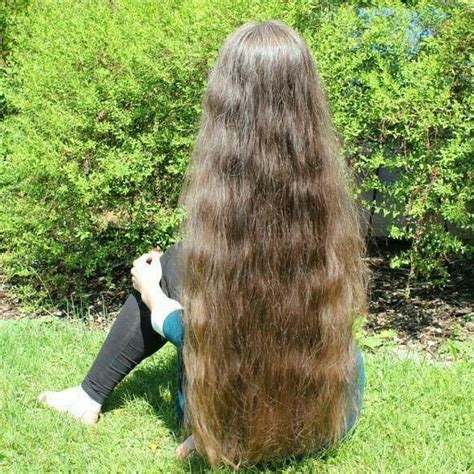 my hair is now long enough to touch the ground when i sit down ~~~ want to find out more about