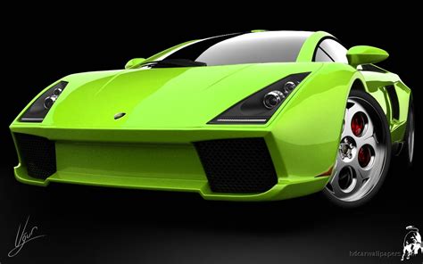 Lamborghini Green Concept Wallpaper Hd Car Wallpapers