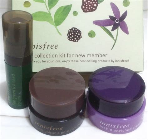 Innisfree Best Collection Kit for New Member (The Green Tea Seed Serum ...
