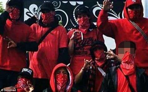 New Melbourne Gang The Reds Imitating The Crips And Bloods Daily Mail