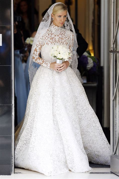 Nicky Hilton Marries James Rothschild Celebrity Wedding Gowns