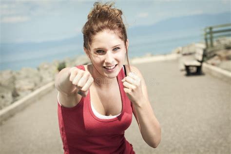 Teen Fitness And Heath Care Concept Stock Photo Image Of Beautiful