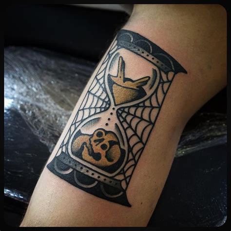 Philip Yarnell On Instagram “hourglass Skull Tattoo Tattoos Done