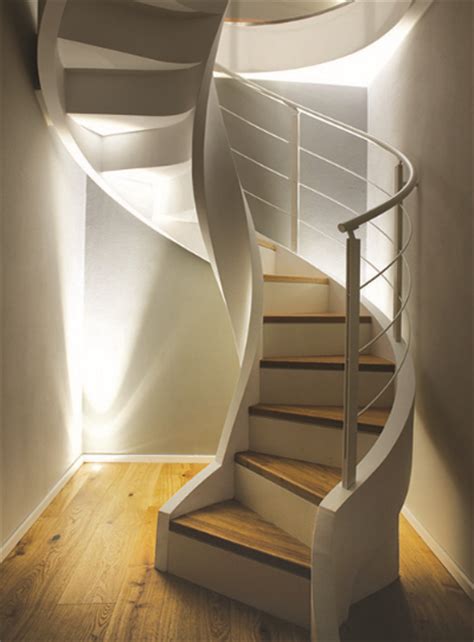 These include concrete steps to complex curved/spirals and helical. Helical stair reinforced concrete Eli Ca 10