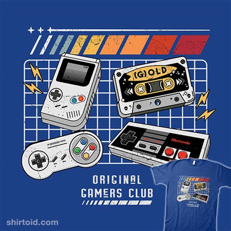 Original Gamers Club Shirtoid