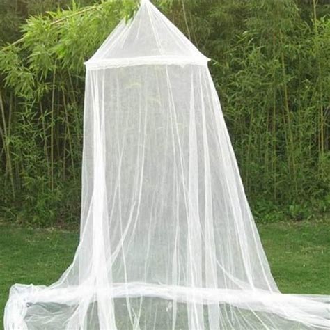 White House Bed Lace Netting Canopy Circular Mosquito Net Mosquitera