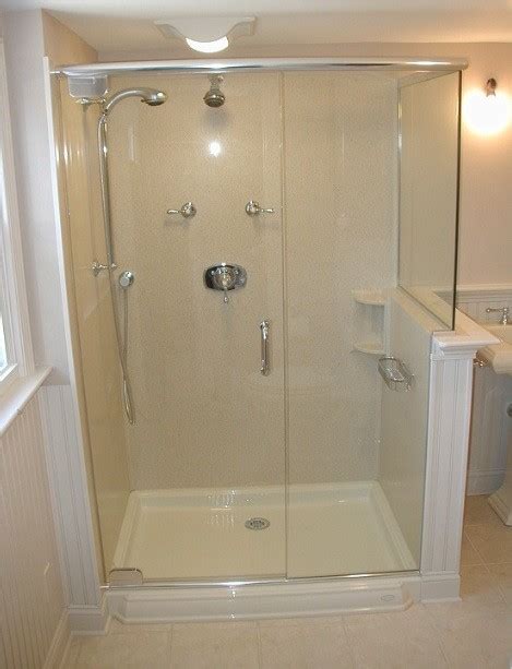 Fantastic walk in showers design ideas for small bathrooms; Various Bathroom Shower Stall Ideas You Can Get | Home ...