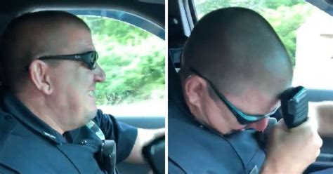 When This Retiring Police Officer Makes His Final Radio Call He Hears