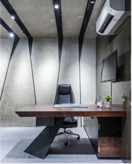 **project overview** a small, quiet, efficient office space for one that is perfect for sorting mail and paying bills. 30 Best Office Interiors (E-Book) - The Architects Diary ...