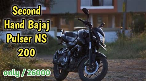 Second Hand Bajaj Pulsar Ns 200 Second Hand Bikes Youtube