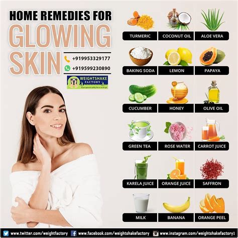 Home Remedy For Glowing Face Skin Beauty And Health
