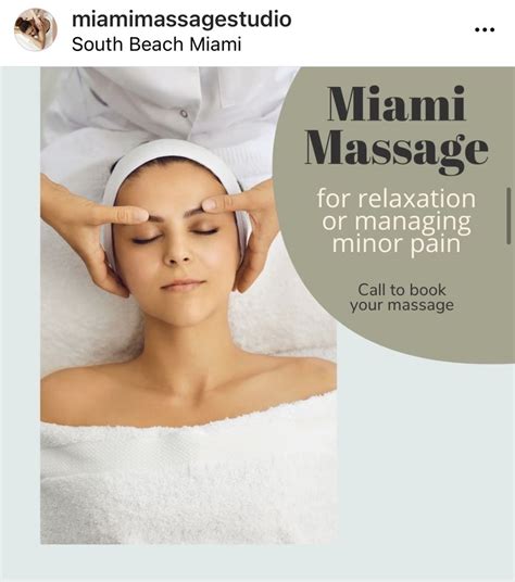 Miami Body Therapists Miami Beach Florida Massage Phone Number