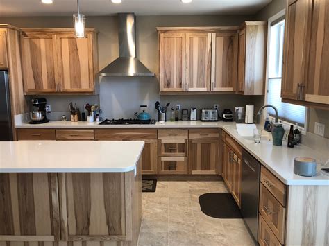 Hickory Kitchen Cabinets With Island Blog