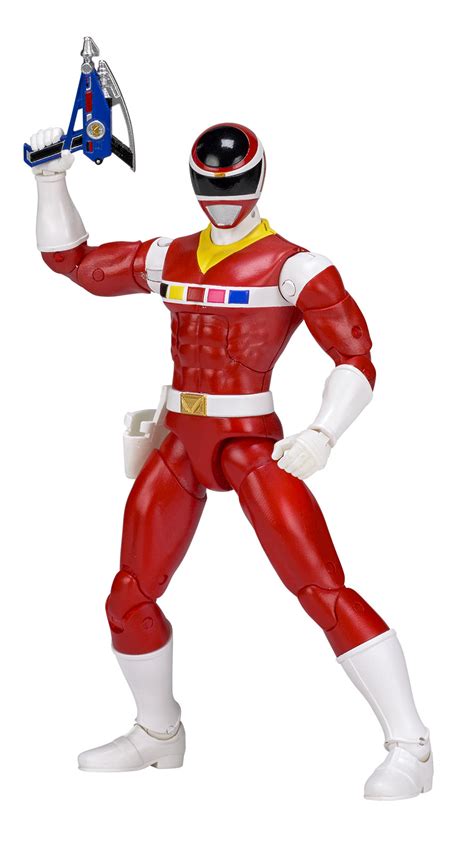 Power Rangers 65 In Space Red Ranger Legacy Figure