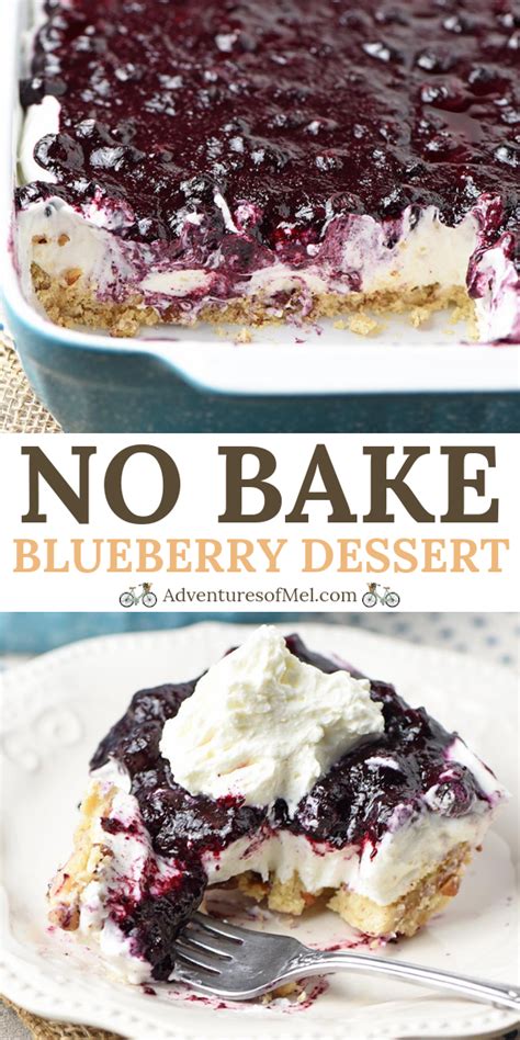 Whip Up A Dreamy No Bake Blueberry Dessert Aka Blueberry Delight With