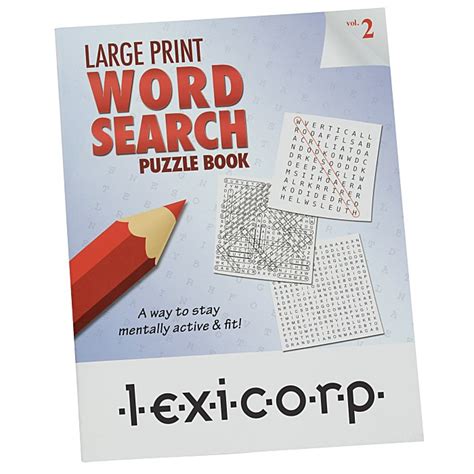 Large Print Word Search Puzzle Book Volume 2 131793 Ws 2