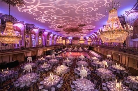 Colorful Church Ceremony Purple Ballroom Reception In Chicago