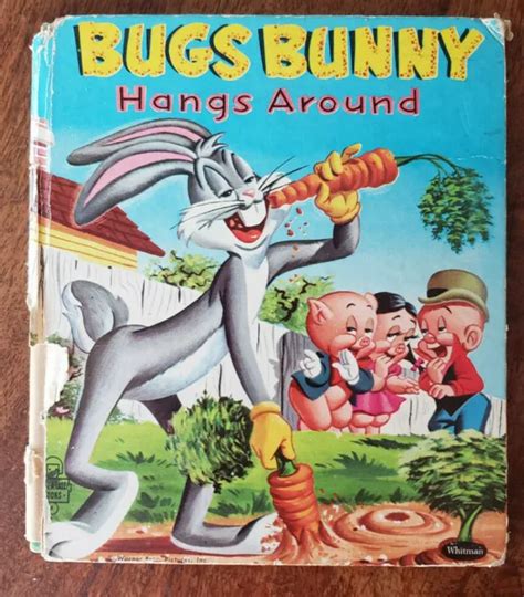 1957 Whitman Looney Tunes Bugs Bunny Hangs Around Tell A Tale Book As Is 450 Picclick