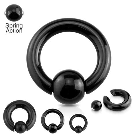 Buy Hengke Spring Loaded Captive Bead Rings Heavy Large Gauge Bcr Surgical