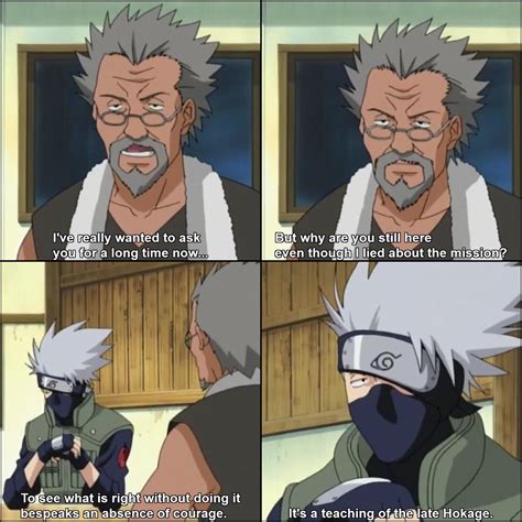 The Only Reason Kakashi Ever Gives For Continuing With The Land Of