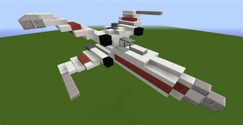 The X Wing From Star Wars By Themuhhhhhh Minecraft Map