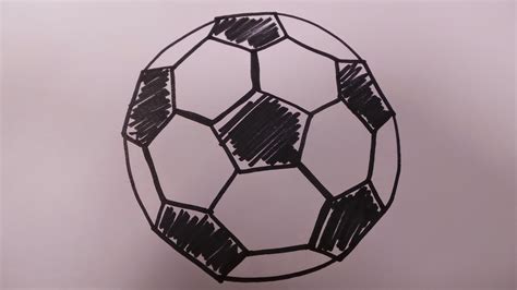 How To Draw A Classic Football Petrosains