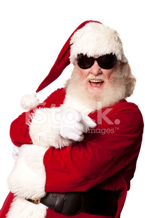 Pictures Of Real Cool Santa Claus Stock Photos