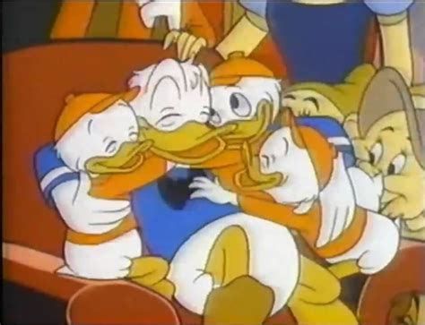 Donald Duck Hug His Nephews ️ Donaldduck Donald Duck Disney Duck