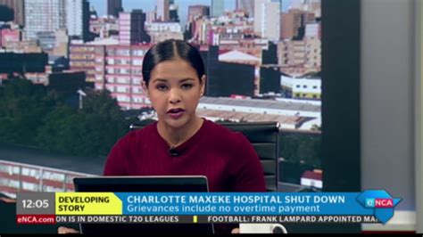 It is followed by tygerberg hospital in the western cape, which. Charlotte Maxeke Hospital shut down - YouTube