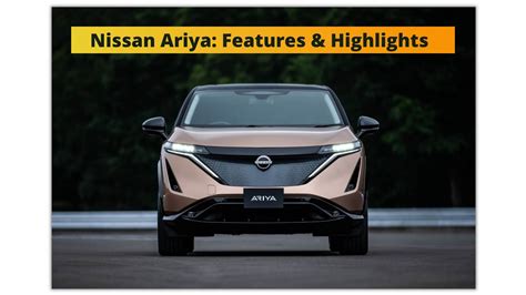 Nissan Ariya Price And Launch Date In India Features Highlights E