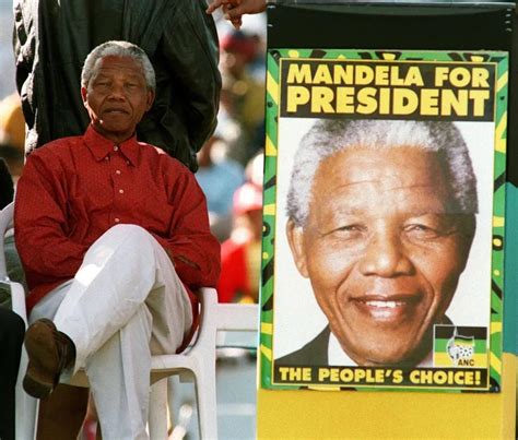 Hace 25 Años Nelson Mandela Se Convertía En El Primer Presidente Negro