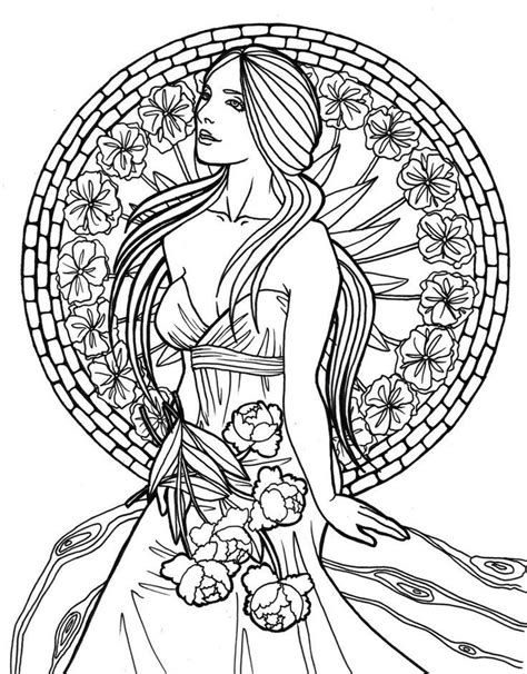 Fine Art Coloring Pages At GetColorings Com Free Printable Colorings