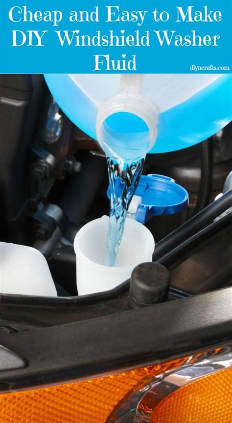 Cheap and Easy to Make DIY Windshield Washer Fluid - DIY & Crafts