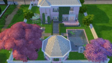 Mod The Sims Pink House By Brainlet • Sims 4 Downloads