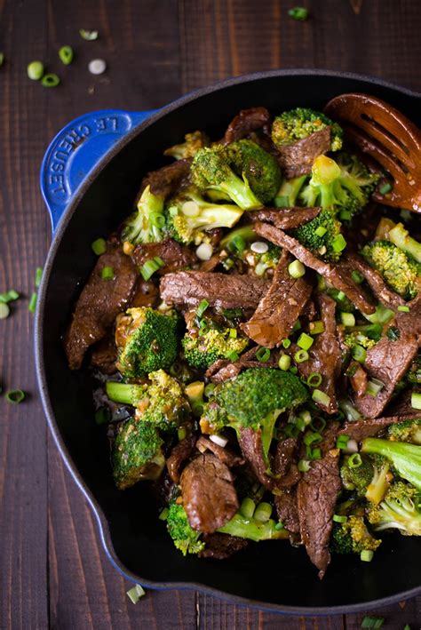 This classic chinese beef and broccoli recipe is quick and easy to make homemade, and tastes even better than the restaurant version! Healthy Beef and Broccoli Recipe • A Sweet Pea Chef