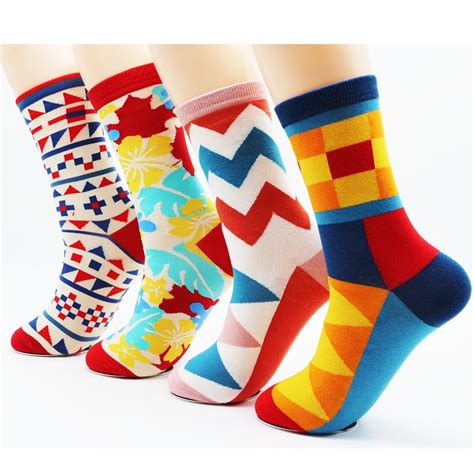 Buy Autumn And Winter New High Quality Cotton Colorful Mens Long Socks
