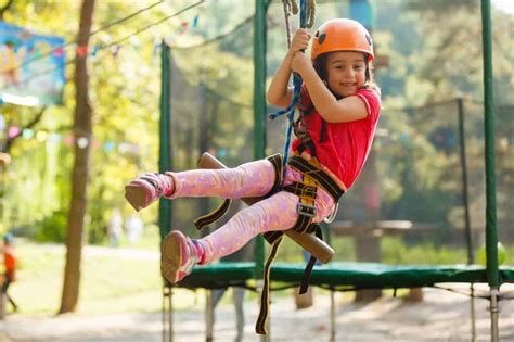 Ziplines hang between trees for tons of outdoor play that kids love. 7 Best Ziplines for Kids (2020 Reviews) - Mom Loves Best