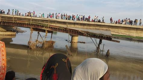 Seven Fell Into River As Bridge Collapsed In Bihar Hindustan Times