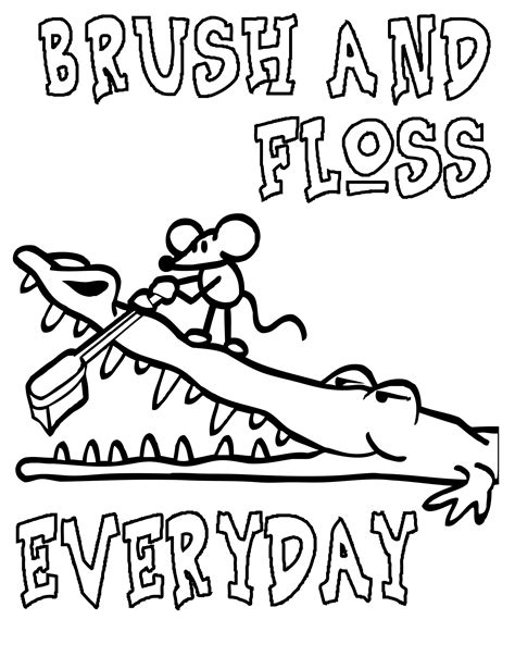 Christmas Dental Coloring Pages Dental Hygiene Coloring Pages At