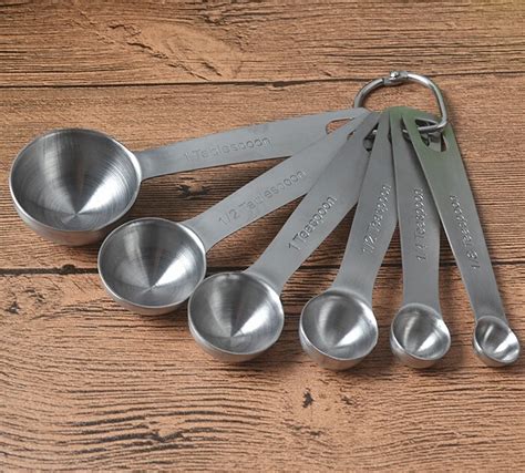 Accurate Spoons Including 12 Tablespoon And 18 Teaspoon Measuring