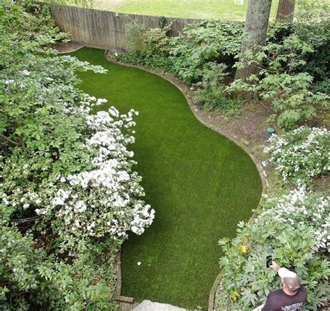 Incredible Backyard Transformation Using Synthetic Turf In Germantown