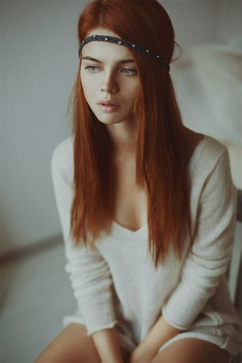 Picture Of Darya Lebedeva Gorgeous Women Stunning Redhead For Your Eyes Only Freckles